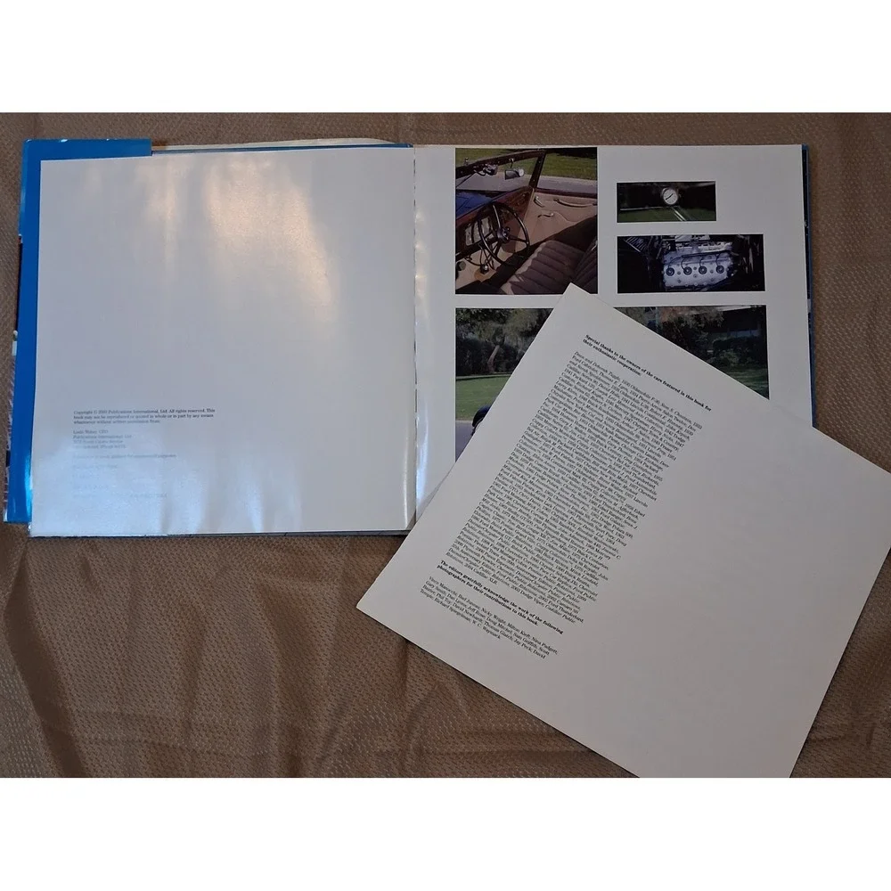 Great American Convertibles Coffee Table Book Hardcover 2003 ISBN 0785368728